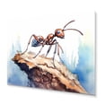 thumbnail image 2 of Designart "Small Ant I" Animals Metal Art Print, 2 of 5