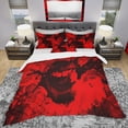 thumbnail image 2 of Designart 'Speak Out Red Lips' Modern & Contemporary Duvet Cover Set, 2 of 4