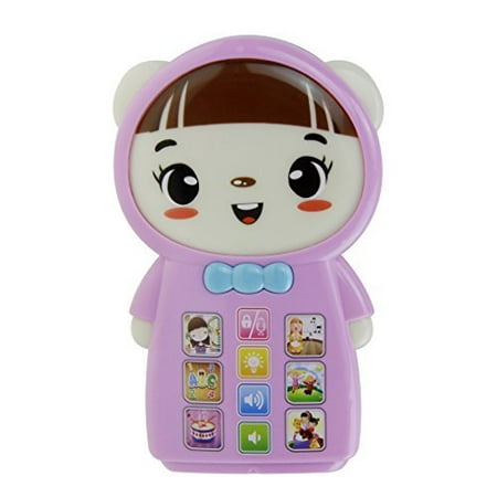 cute cartoon baby my first smart touch cell phone learning toy with alphabets numbers music story for kids toddler boys girls fun educational read game play telephone toys best christmas birthday (Best Reverse Phone Number Lookup App)