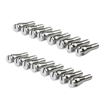 LisFaxbo 16 Ends Door Handle Latch Cable Repair Kit For 1992-2013 Ford F-Series E-Series 1997-2002 Expedition Excursion Navigator Replacement F2UZ-15266A46-A