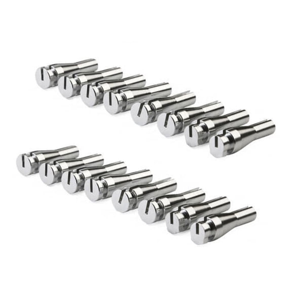 LisFaxbo 16 Ends Door Handle Latch Cable Repair Kit For 1992-2013 Ford F-Series E-Series 1997-2002 Expedition Excursion Navigator Replacement F2UZ-15266A46-A