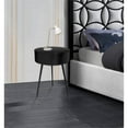 thumbnail image 2 of Pemberly Row Modern / Contemporary Black Finish Metal Nightstand, 2 of 7