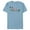 Ocean Blue, variant on Disney Festive Fill Logo Christmas Holiday Family Trip - Short Sleeve Blended T-Shirt for Adults - Customized-Yellow