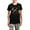 With Gray Camo Pant, variant on - Native American/Scots Pajamas - Women's Short Sleeve Print T-Shirt and Pants Dark Cotton Pajama Set