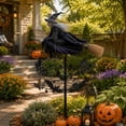 thumbnail image 5 of The Enchanted Witch Garden Wind Spinner Outdoor Halloween Decorations Witch Bat Wind Spinner Yard Decor Lawn Ornament Garden Stake Seasonal Outdoor Display, 5 of 5