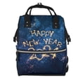 thumbnail image 1 of Fotbe Beautiful New Year 2024 Mochila Maternidad - Lona de Sarga Impermeable, Mochila de Pañales de Gran Capacidad con Múltiples Bolsillos y Correas Ajustables, 1 of 6