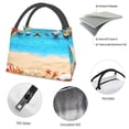 thumbnail image 4 of Fotbe Boards and Beach Bolsa Térmica Portátil con Estampado, Bolsa de Entrega de Alimentos Aislada, Bolsa Reutilizable de Gran Capacidad para Comidas y Supermercado, 4 of 6