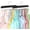 Black, variant on Bra Hanger for Closet, Tank Top Organizer 20 Hooks Capacity Foldable Wood Space Saving Hanger Closet Organizers and Storage for Dorm & Apartment for Tank Top, Hats, Scarf etc.