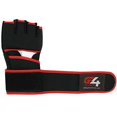 thumbnail image 3 of G4 Vision MMA Hand Wraps Quick Wrap Inner Gloves Gel Kick Boxing Muay EVA Knuckle Fight Training Gym (LXL, Red Black)…, 3 of 4