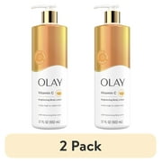 (2 pack) Olay Revitalizing and Hydrating Hand and Body Lotion with Vitamin C, 17 fl oz