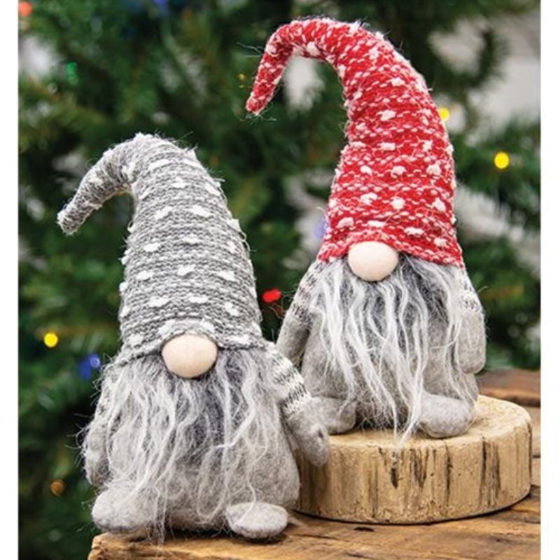 Furry Santa Gnome w/Red/Gray Hat 2 Asstd Walmart com Furry Santa Gnome w/Red/Gray Hat 2 Asstd Walmart com