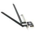thumbnail image 3 of Adaptador WiFi inalámbrico AR5B22 de 2,4 GHz y 5 GHz, 300 Mbps, PCI‑E, Bluetooth 4.0 y 2 antenas de 5 dBi para Windows 7/8/10, 3 of 12