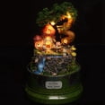 thumbnail image 1 of Maison de Poupée Miniature Modèle Maison de Poupée avec Couvercle Anti-Poussière Boîte à Musique Rotative Journal de Jardin Maison de Poupée Miniature Kit Maison de Poupée Miniature, 1 of 8