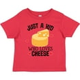 thumbnail image 3 of Inktastic Cheese Lover Kids Boys or Girls Toddler T-Shirt, 3 of 5