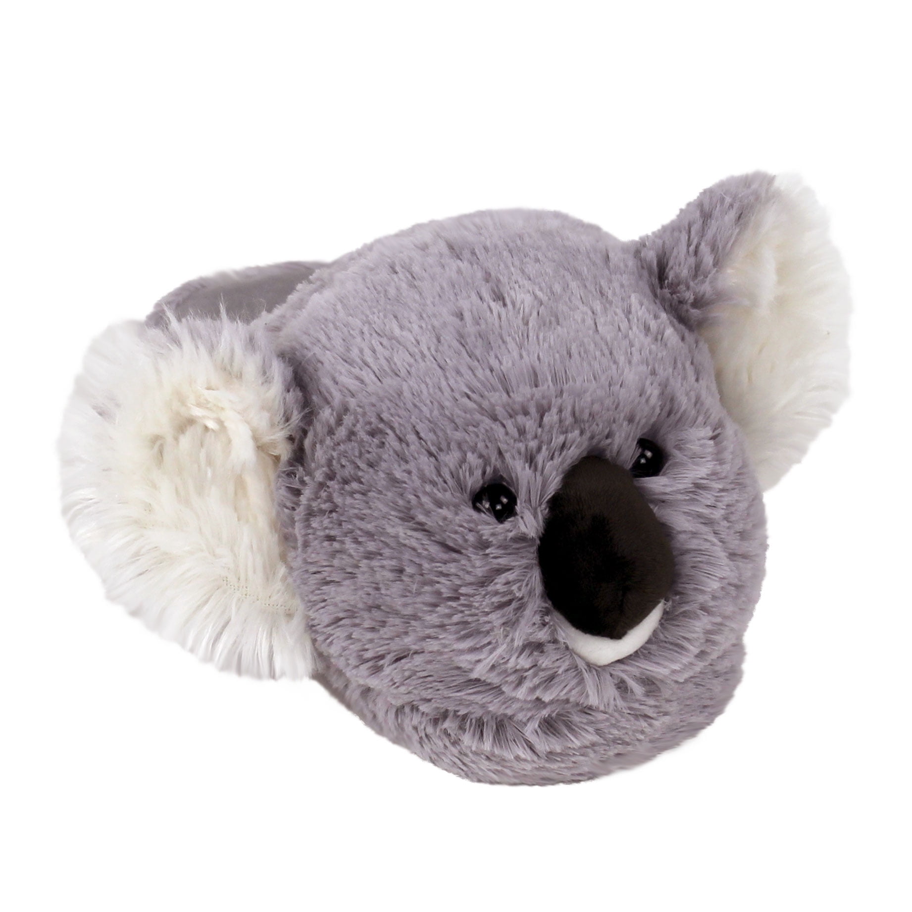 Fuzzy Koala Slippers - Fluffy Gray for Adults Unisex One Size by Everberry  - Walmart.com