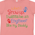 thumbnail image 4 of Inktastic Engineer like Daddy Boys or Girls Toddler T-Shirt, 4 of 5