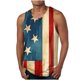thumbnail image 1 of Tanques para Hombre de Verano Suelto Chaleco Impresión Deportivo Cuello Redondo, Camisa sin Mangas Casual para Al Aire Libre Y Diario, 1 of 4