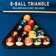 thumbnail image 5 of GSE Games & Sports Expert Solid Wood Billiard Pool Ball Rack. 8-Ball Triangle Billiard Ball Rack for 2-1/4" Pool Balls - Black, 5 of 8