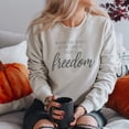 thumbnail image 3 of FREEDOM Graphic Unisex Fleece Pullover, 3 of 4