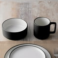 thumbnail image 7 of Noritake ColorTex Stone Black 4-Piece Place Setting, 7 of 7