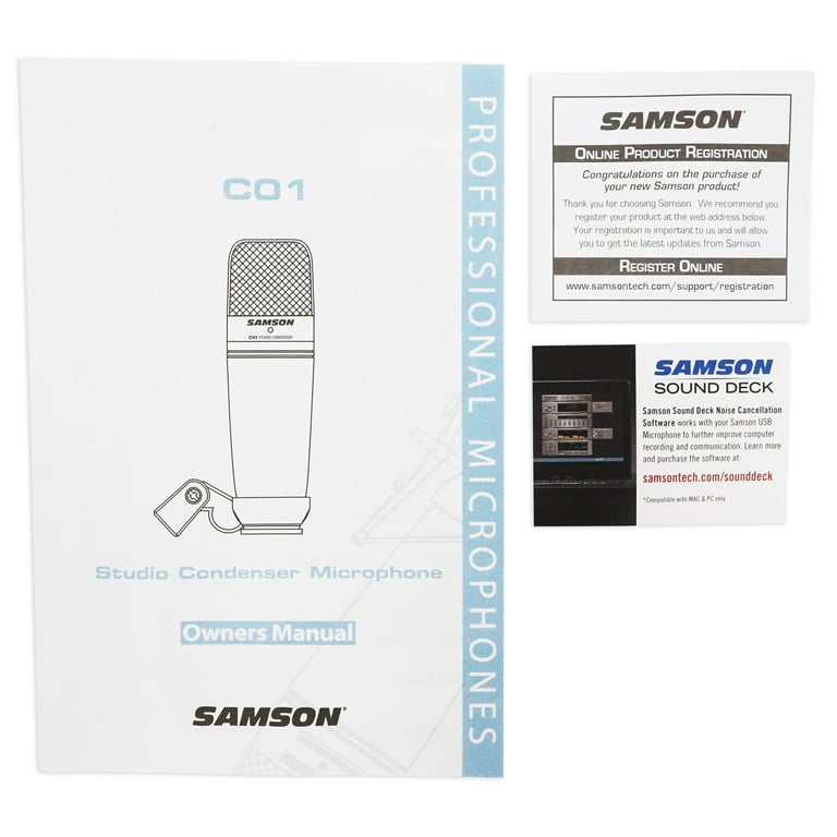 Samson sound deck noise outlet cancellation