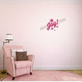 thumbnail image 1 of Wall Design Pieces Joy Joy Joy Christmas Spirit Holiday Bathroom 8 X24" -, 1 of 1