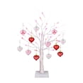 thumbnail image 2 of 23.62Inch Valentines Birch Tree with Heart Hanging Ornaments & Light, Perfect for Home Valentine Wedding Decor, 2 of 6