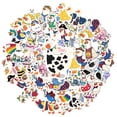 thumbnail image 2 of 35pcs Cute Duck Stickers Animal Cartoon Kids Stickers Funny Stickers for Luggage Notebooks Phone, 2 of 9