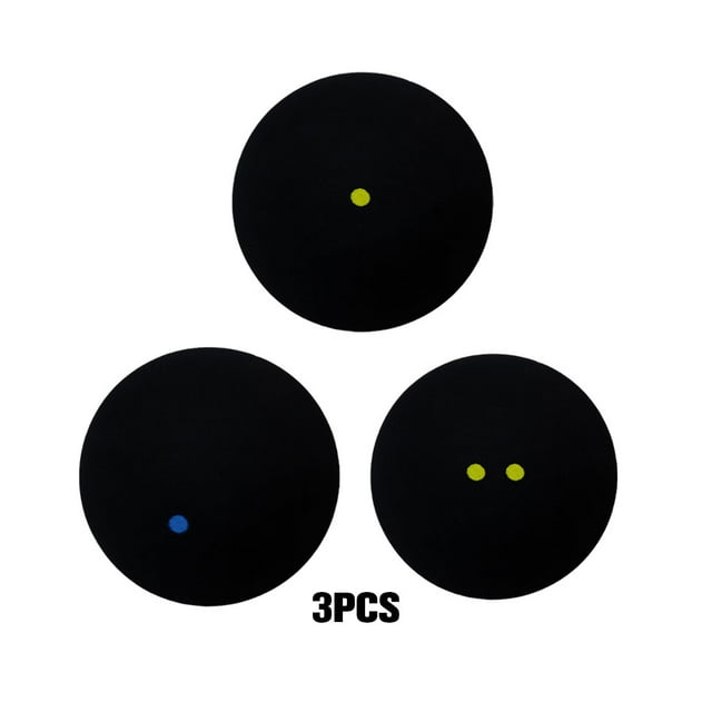 Baohd 1/2/3/5 Professional Squash Balls Choice For Serious Players Combination blue dot + single 1 Pc