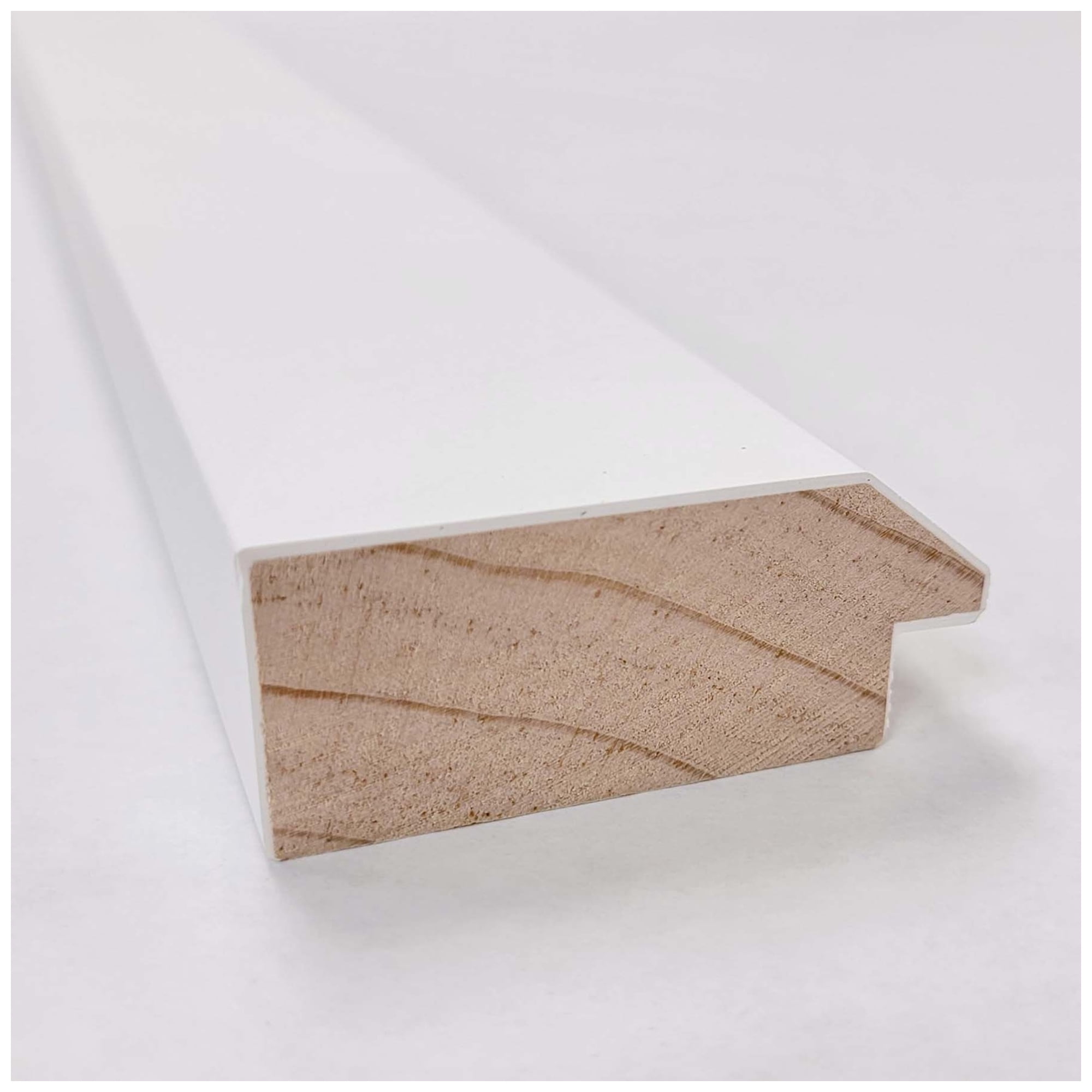 Amanti Art White Cork Board Wood Framed Blanco White Bulletin Board 28 in. x 20 in.