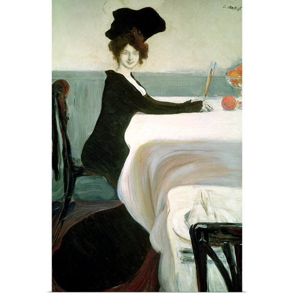 Great BIG Canvas | Rolled Leon Bakst Poster Print entitled The Luncheon