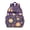 Purple-7, variant on Gothic Students Backpack with Cosmic Astrology Sun, Moon, and Star Print, Mystical Golden Celestial Design, Water-resistant and Spacious for Toddlers and School