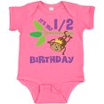 thumbnail image 3 of Inktastic Half Birthday 6 Months Baby Monkey Boys or Girls Baby Bodysuit, 3 of 5