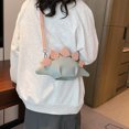 thumbnail image 4 of Monederos de hombro de dinosaurio para niña PU Stegosaurus CrossBody Bag Shopper Bag (Verde), 4 of 7