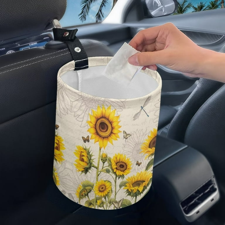 Car Trash Can Garbage Bin Car Storage Box - Multipurpose Car Storage