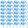 thumbnail image 1 of Gafas de Sol Morcheiong Estrella Sin Montura Paquete Colorido de 30 Azules, 1 of 8