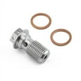 thumbnail image 3 of Stainless Steel Single Banjo Bolt Rear Caliper Race Spec (1.00mm), 3 of 5