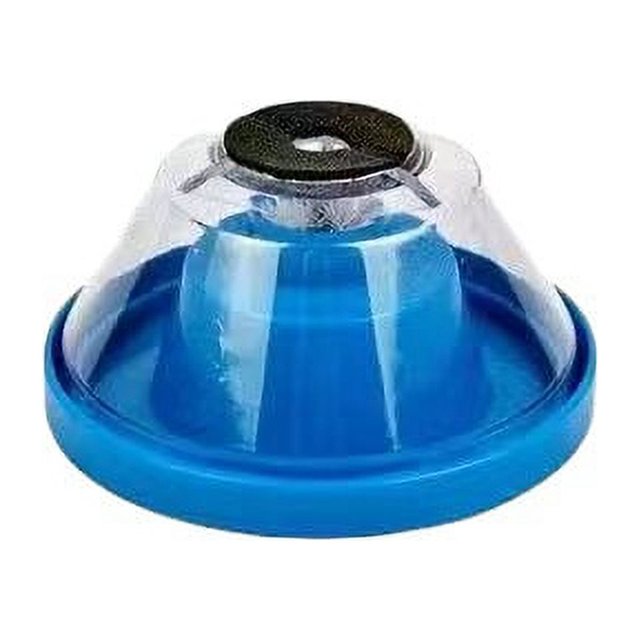 Cubierta azul del colector de polvo del taladro eléctrico, cenicero, a prueba de polvo, adecuado para accesorios de taladro eléctrico, fuera