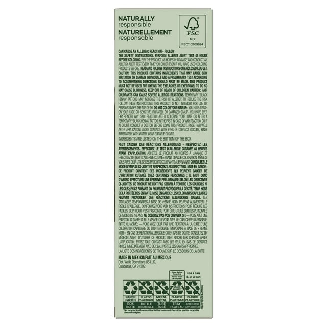 (2 pack) Clairol Root Touch-Up Natural Instincts Permanent Hair Dye, 5G Golden Brown, Hair Color, 1 Kit
