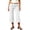 15# White, variant on Fold Over Capri Pants for Women Low Rise Wide Leg Yoga Capris Summer Cute Going Out Flowy Cropped Gaucho Pants Navy S