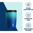 Travel Coffee Mug, Reusable Coffee Cup With LeakProof Lid, Multiple