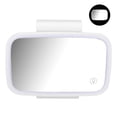 thumbnail image 3 of LED Car Sun Visor Makeup Mirror with Touch Screen and Retractable Clip, Surround Lighting for Reflection, Car Mirror Travel, 3 of 7
