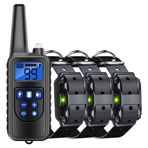 800M Pet Dog Training E-Collar Recargable No Bark Collar Dog Training Supplies