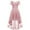 Pink, variant on Gspmoly Women Dress, Ladies Vintage Princess Floral Lace Cocktail Off Shoulder Party Wedding Dress Wedding Dresses for Women up to 60% Off