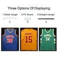 thumbnail image 5 of Jersey Frame Display Case-Jersey Display Box- Lockable Jersey Frame with 2 Wall Hangers and UV Resistant Acrylic-Display Case for Football Baseball Basketball Jersey-Black, Wood, 5 of 6