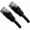 Professional Cable 75' Gigabit Ethernet UTP with Boots, Black