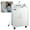 White, variant on Ozark River Manufacturing Premier, Portable Sink Hand Wash Station, 110V, Black Laminate Cabinet-ABS Countertop & Basin