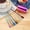 Multicolor, variant on 9 Pcs Stainless Steel Coffee Stir Sticks with Stirrers Holder, Metal Coffee Stirrer Reusable, Beverage Drink Cocktail Stirrer Swizzle Stirring Sticks - Silver