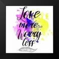 thumbnail image 2 of Matic,Jelena 15x15 Black Modern Framed Museum Art Print Titled - Love More Splash, 2 of 5