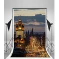 thumbnail image 3 of ABPHOTO Polyester 5x7ft Photography Backdrop European Architecture Big Ben Night Photo Background Backdrops for Photography Photo Shoots Party Newborn Kids Baby Personal Portrait Photo Studio Props, 3 of 4